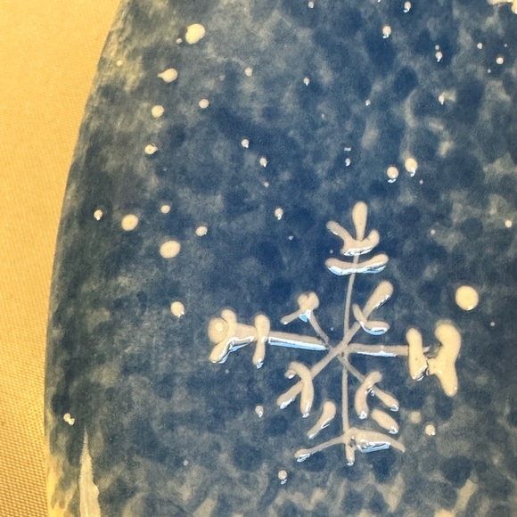 Saint Nicholas Square Button Up Dinner Plate Snowman - Picture 8 of 12